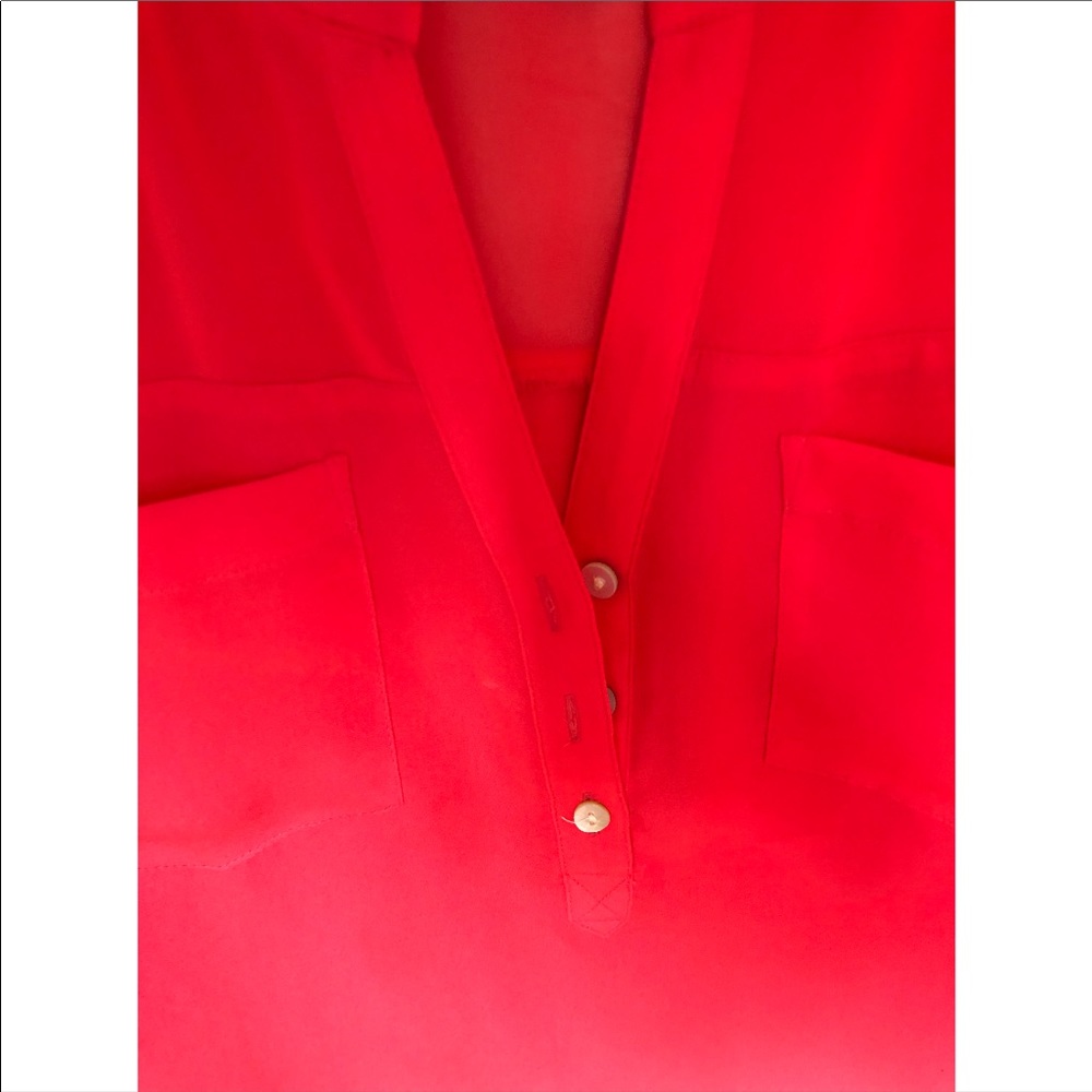 Pink Express Buttoned Blouse - Picture 4 of 4